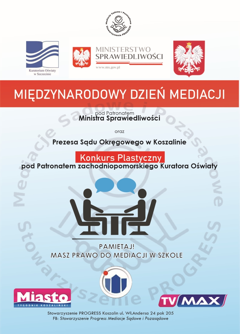 Ekonom Koszalin Plan Lekcji Międzynarodowy Dzień Mediacji 2022